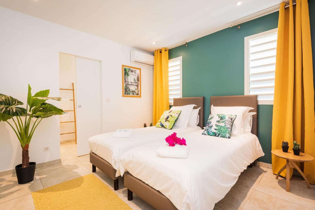 Villa Cocotier A 50 Metres De La Plage เลอ ดีอามงต์ ภายนอก รูปภาพ